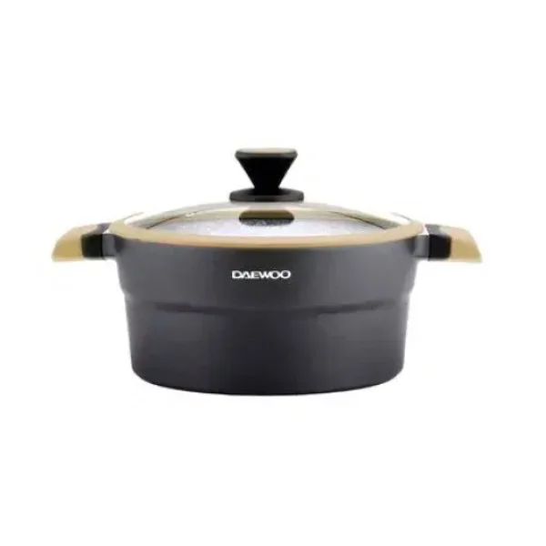 Daewoo Casserole Pot 24cm, Brown - DCC2400-BR